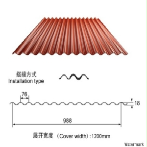 YX18-76-988 波纹瓦